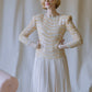 1980s Oleg Cassini Sequined Party Dress