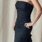 Ungaro Polka Dot Column Gown