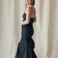 Ungaro Polka Dot Column Gown
