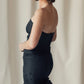 Ungaro Polka Dot Column Gown