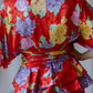 Saint Romei Floral Silk Skirt Set