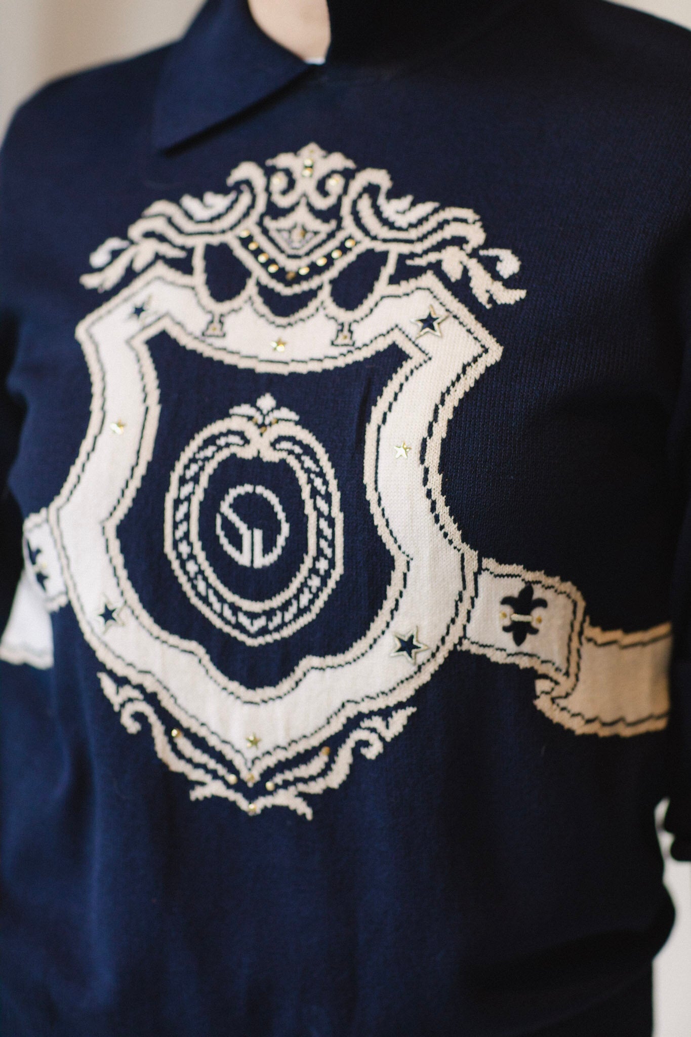 St. John Trompe L'Oeil Sweater