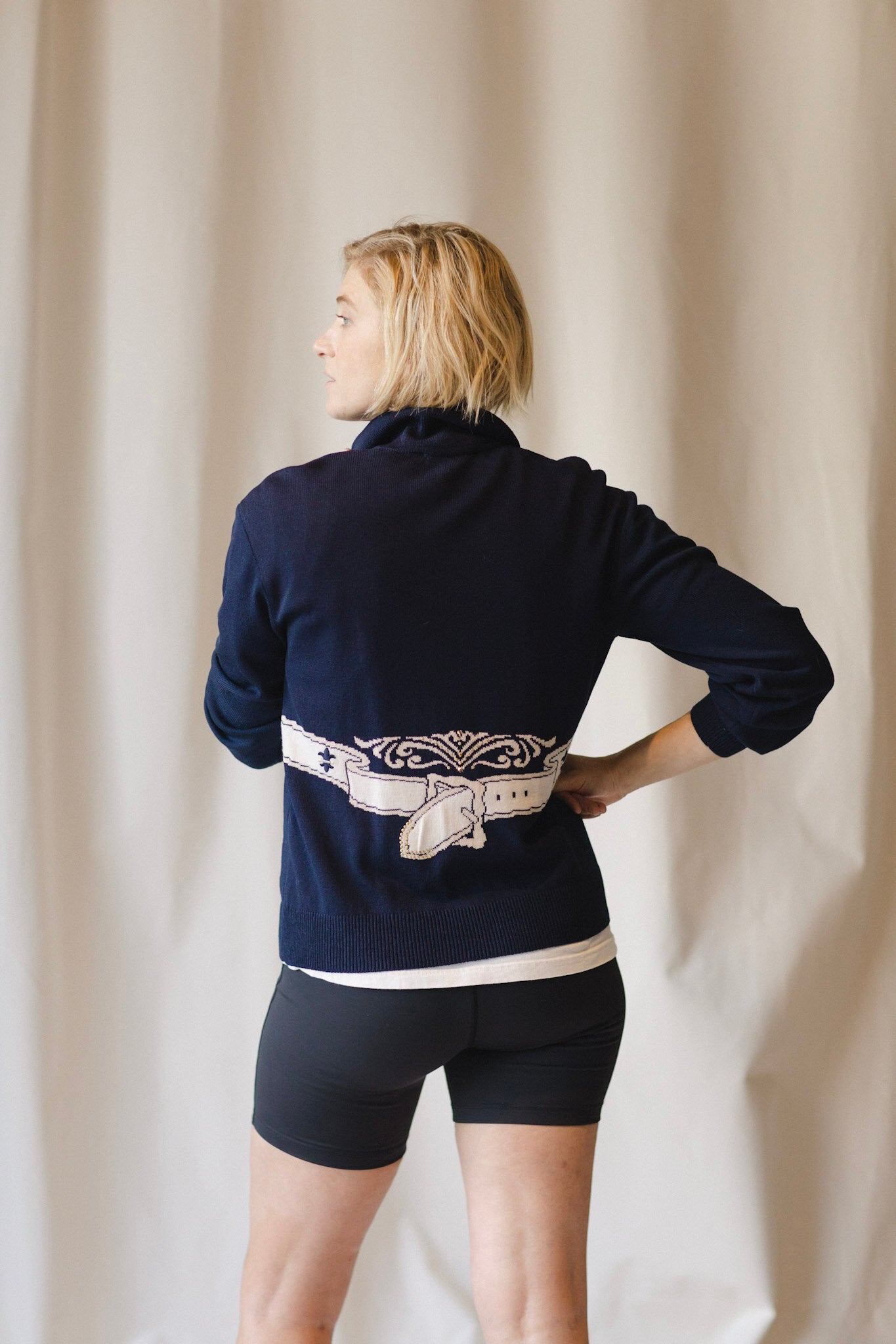 St. John Trompe L'Oeil Sweater