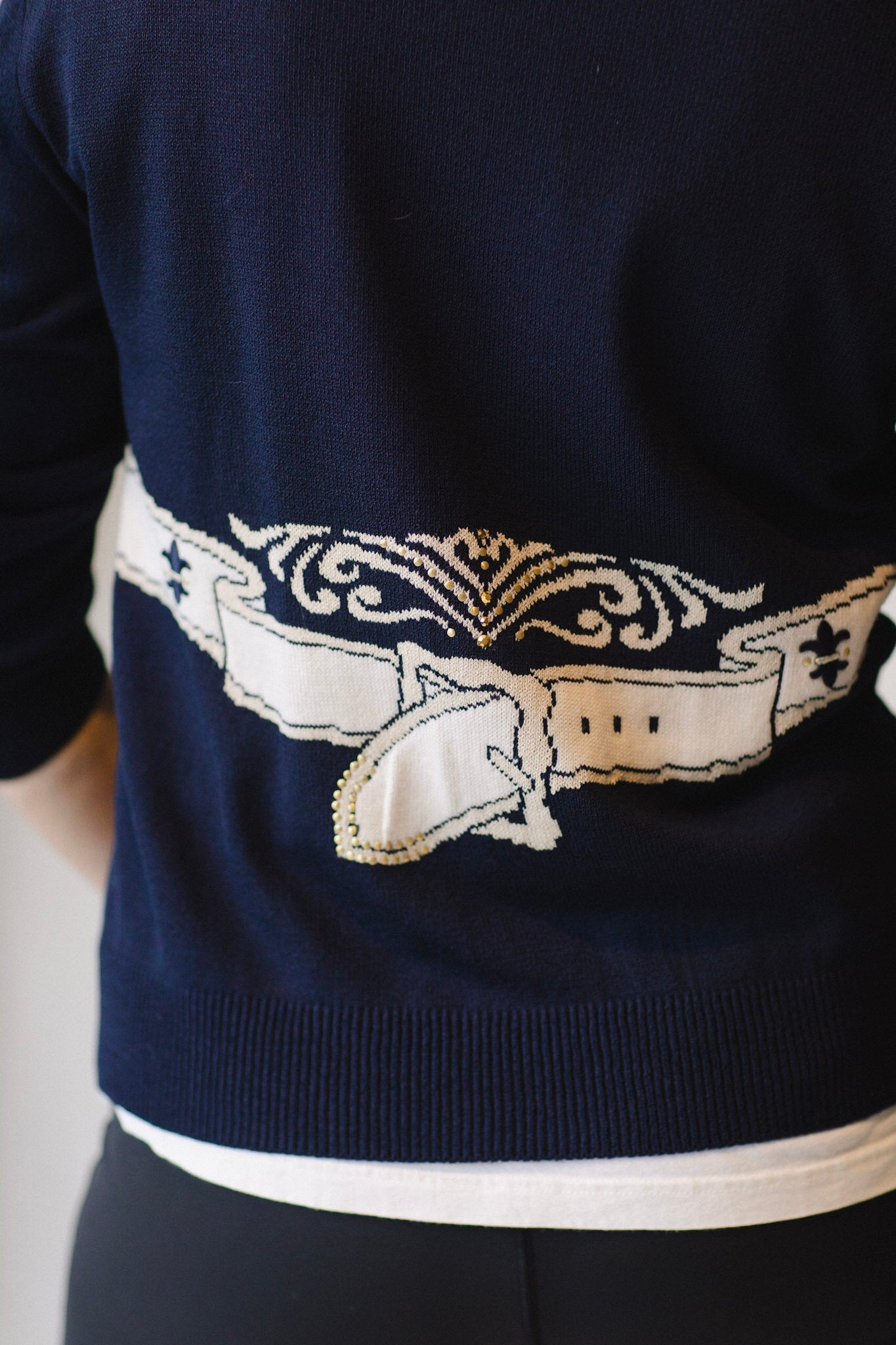 St. John Trompe L'Oeil Sweater