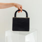 Black Alligator Bienen-Davis Purse