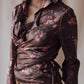Ungaro Floral Wrap Blouse