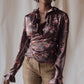 Ungaro Floral Wrap Blouse