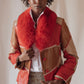 Red Crush Fox Fur Blazer