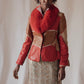 Red Crush Fox Fur Blazer