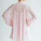 Christian Dior Pink Lace Peignoir Set