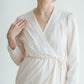 Christian Dior Pink Lace Peignoir Set