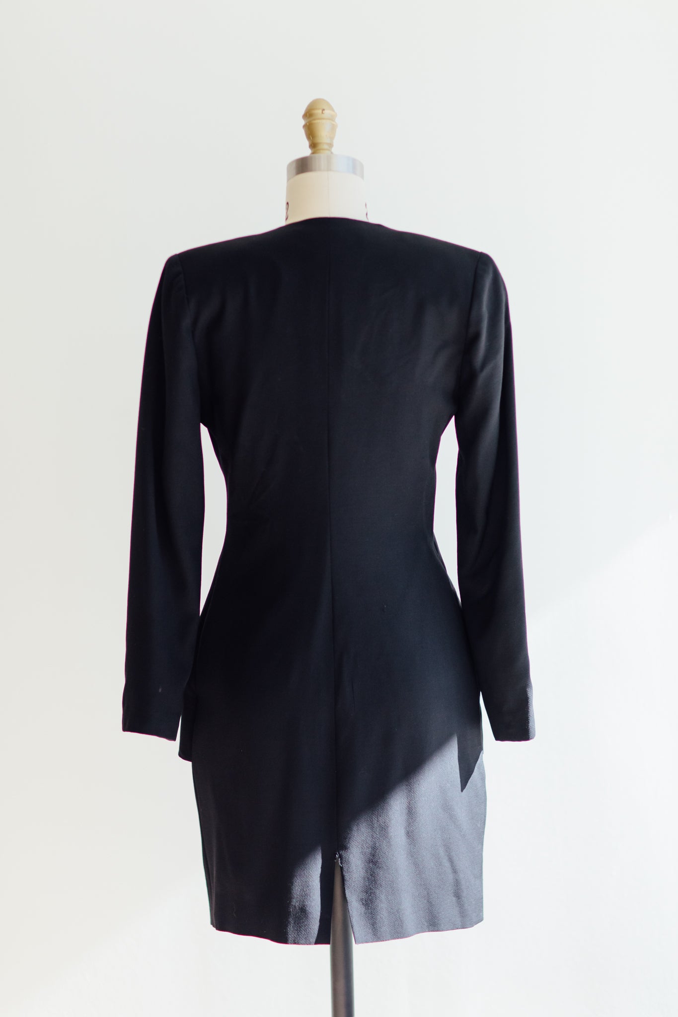 Christian Dior Black Suit Dress