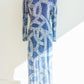 Periwinkle Sequined Deco Gown