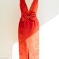 Audrey Red Evening Gown with Bow